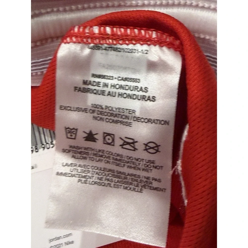 Jordan Stock Overtime Basketball Game Short Red White FQ5375-657 Mens M NWT